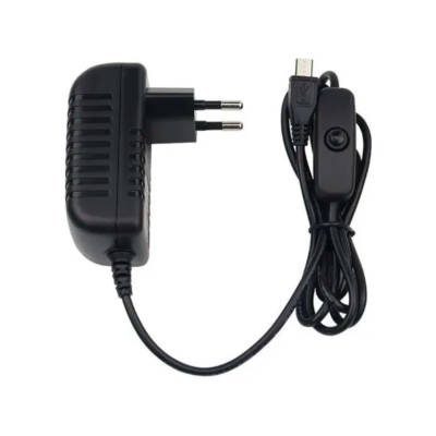 Fonte Raspberry Pi3 Pi 3 B E B+ 5v 3a c/Botão Liga e Desliga Fonte Raspberry Pi3 Pi 3 B E B+ 5v 3a c/Botão Liga e Desliga