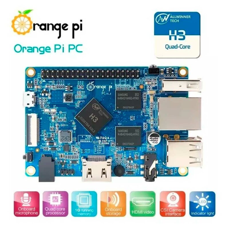 Orange Pi PC 1GB H3 Quad-Core Orange Pi PC 1GB H3 Quad-Core