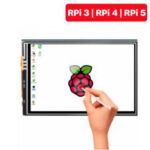 Tela Display LCD 3.5 Touch Screen P/ Raspberry Pi 3, Pi 4 ou Pi 5