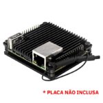 Case em Alumínio c/ dissipação de calor e refrigeração passiva p/ Orange Pi Zero 2