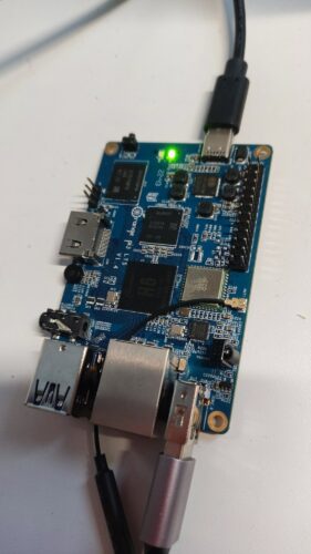 Click to view full screen Orange Pi 3 LTS 2GB de Ram, 8GB eMMC c/ Wifi + Bluetooth photo review