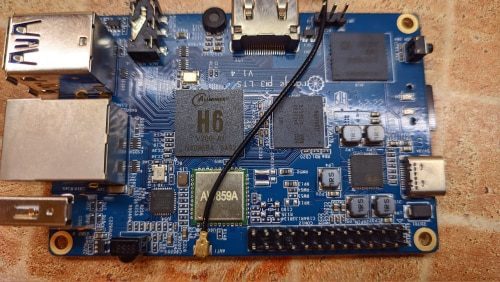 Orange Pi 3 LTS 2GB de Ram, 8GB eMMC c/ Wifi + Bluetooth photo review