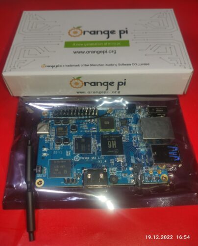 Orange Pi 3 LTS 2GB de Ram, 8GB eMMC c/ Wifi + Bluetooth photo review