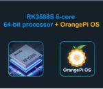 Orange Pi 5 c/ 16GB de RAM DDR4 Rockchip RK3588S Octa-core