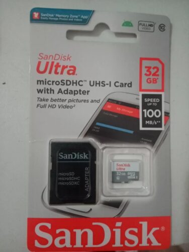 Cartão de Memória MicroSD 32gb Classe 10 Sandisk Original photo review