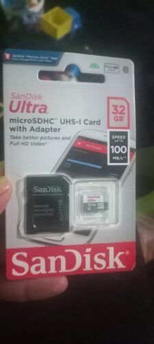 Cartão de Memória MicroSD 32gb Classe 10 Sandisk Original photo review