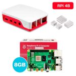 Raspberry Pi 4 8GB + Case + Dissipadores