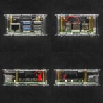 Kit com Case + Cooler + Dissipadores para Raspberry Pi 5