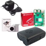 Kit Raspberry Pi 5 4GB c/ Case, Active Cooler Oficial e Fonte 5A 27W Bivolt