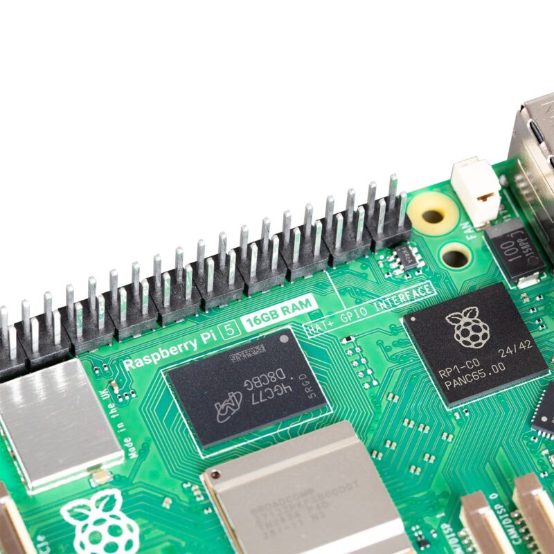 Kit Raspberry Pi 5 16GB c/ Case Oficial c/ Cooler Fan e Fonte 27W