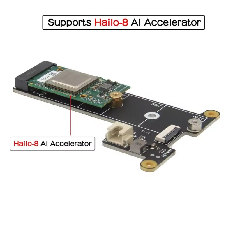 X1001 Shield NVMe M.2 para Raspberry Pi 5