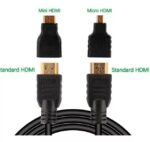 Cabo HDMI + Adaptador Micro HDMI e Adaptador Mini HDMI