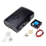 Kit Case para Raspberry Pi 3 B / B+ com Cooler e Dissipadores de Calor Kit Case para Raspberry Pi 3 B / B+ com Cooler e Dissipadores de Calor