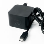 Fonte Oficial para Raspberry Pi 5 Preta