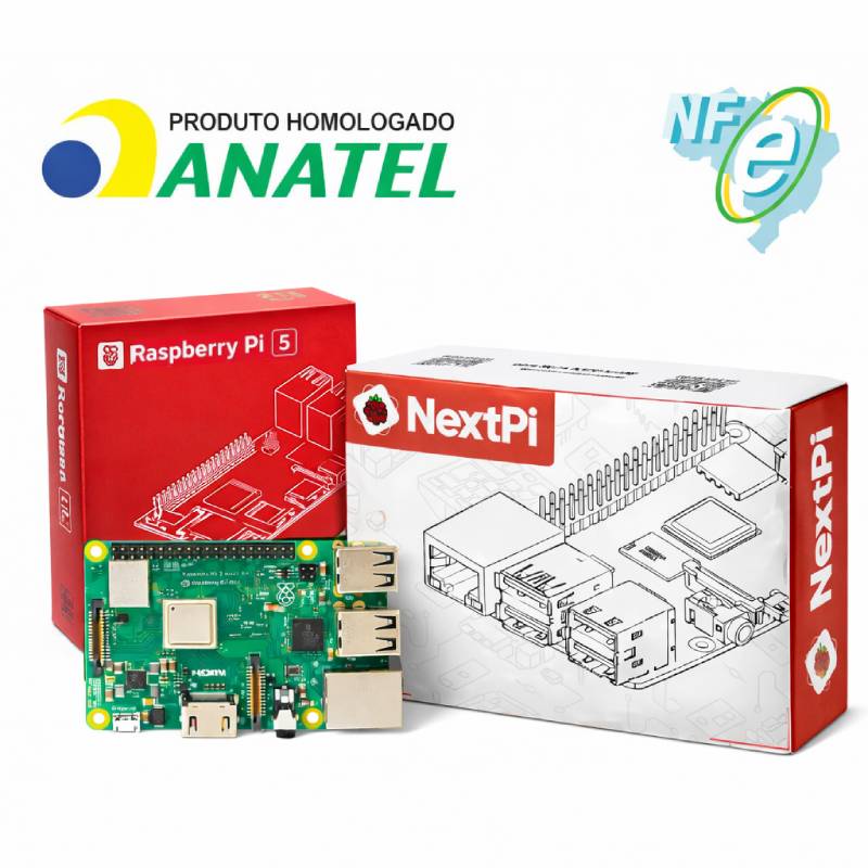 10x Raspberry Pi 5 4GB Anatel 10x Raspberry Pi 5 4GB Anatel