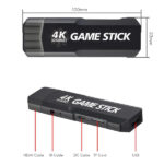 Game Stick Retrô GD10 X2 Ultra c/ + 30000 Jogos + 2 Controles sem Fio