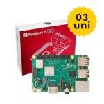 3x Raspberry Pi 3 Model B+(Plus) Anatel