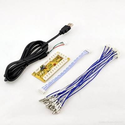 Placa Zero Delay para Controle Arcade Sanwa Original ou Genérico Placa Zero Delay para Controle Arcade Sanwa Original ou Genérico