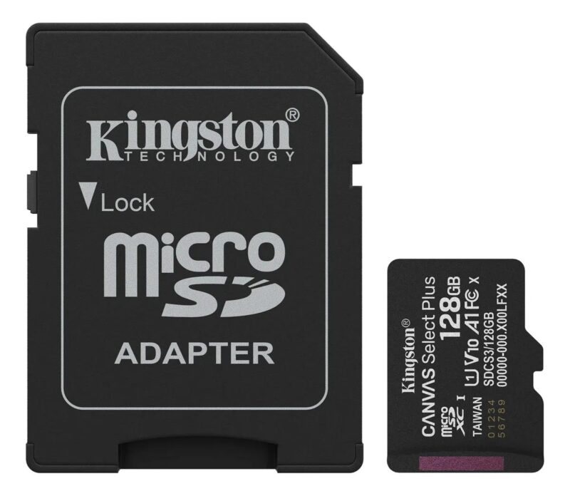 Cartão De Memória 128gb Micro Sd Select Plus 150mbs Kingston