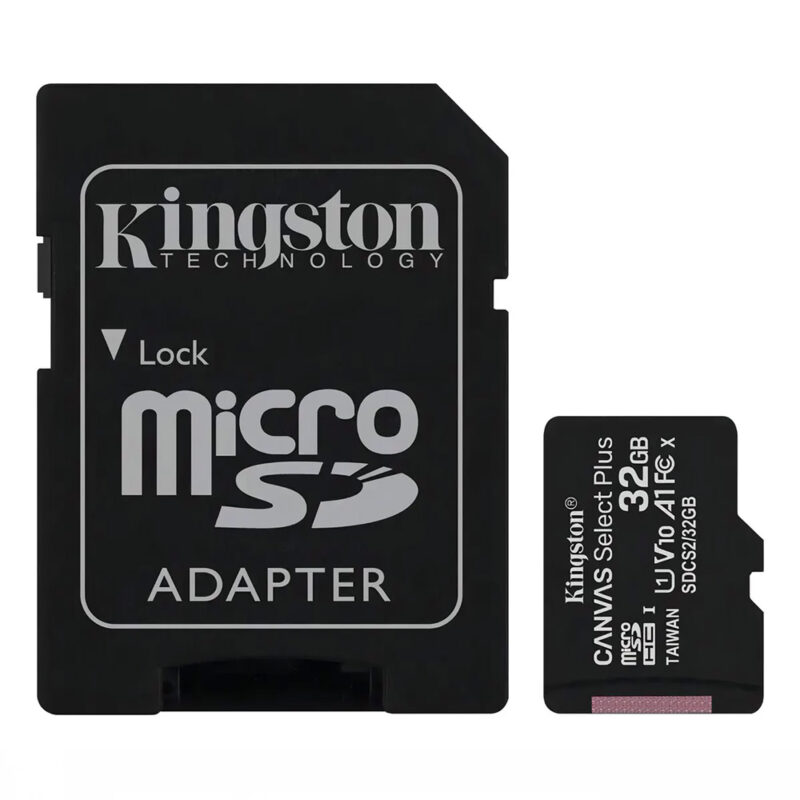 Cartão de Memória Micro SD Kingston 32gb 100 Mb/s Select Plus