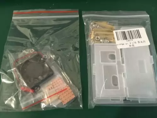 Kit com Case + Cooler + Dissipadores para Orange Pi 3 LTS photo review