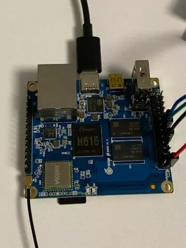 Orange Pi Zero2 H616 1GB RAM photo review