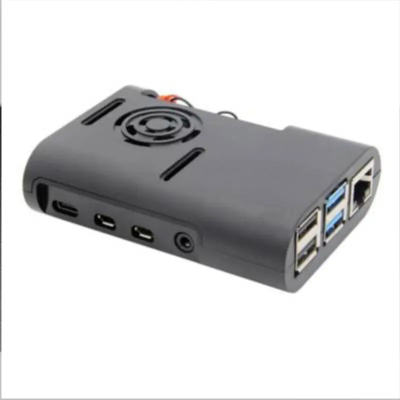 Kit Raspberry Pi 4 4GB c/ Case, Cooler, Fonte e Dissipadores