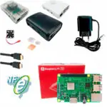 Kit Raspberry Pi 3 Model B c/ Case, Fonte 5V, Cooler e Dissipadores